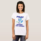 Poster PRAY T-shirt (Voorkant volledig)