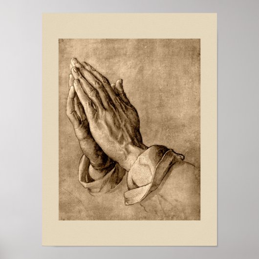Poster Praying Hands (Voorkant)