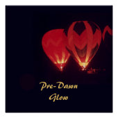 Poster - Pre Dawn Glow (Voorkant)