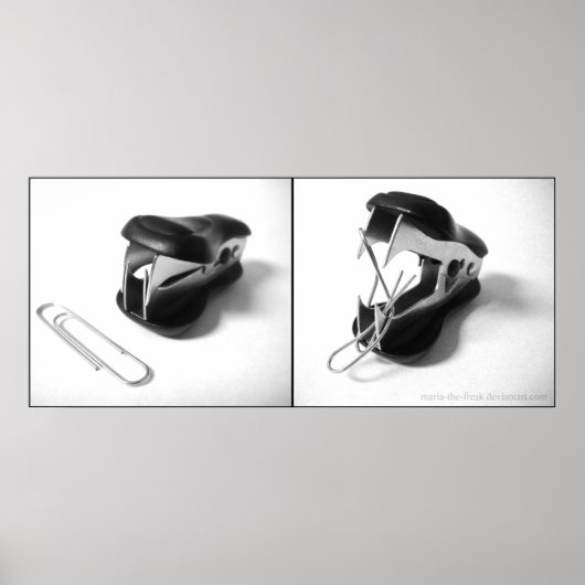 poster "Predator and Prey" (Voorkant)