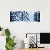 poster/prent "De opstanding van Jezus Christus" Poster (Thuiskantoor)