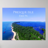 Poster - Presque Isle Erie PA (Voorkant)
