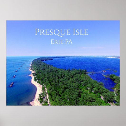 Poster - Presque Isle Erie PA (Voorkant)