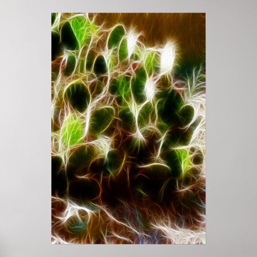 Poster- Prickly Pear Cactus Poster (Voorkant)