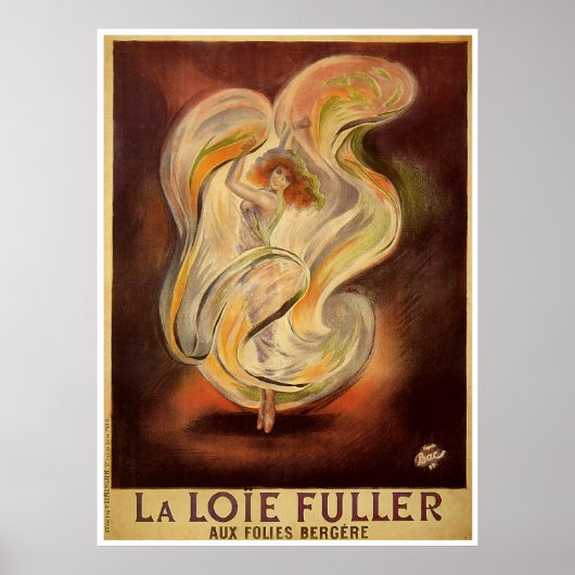 Poster Print: Folies Bergere La Loie Fuller (Voorkant)