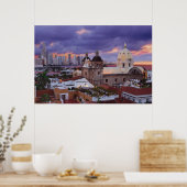 Poster print van Cartagena in Colombia (Keuken)