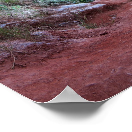 Poster print van Navajo Herfsten, Havasupai Arizon (Hoek)