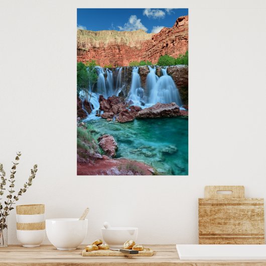 Poster print van Navajo Herfsten, Havasupai Arizon (Keuken)
