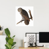 Poster/Prints: Audubon - Grote grijze boomkorren Poster (Thuiskantoor)