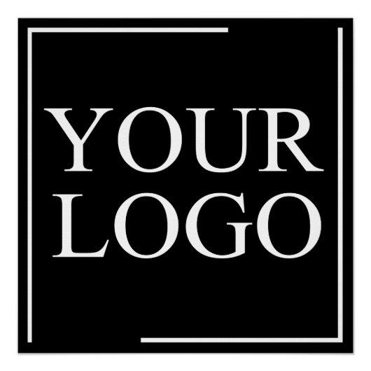 Poster Prints Maten Afmetingen Aangepaste LOGO TOE (Voorkant)