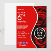 Poster promoveren kaart (Voorkant / Achterkant)