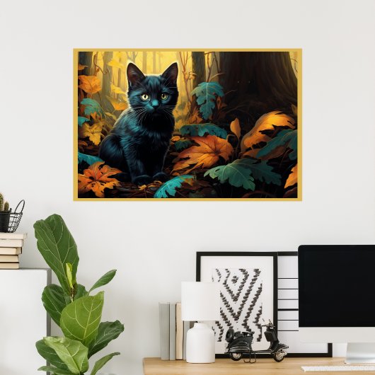 Poster Prowling Through the Woods (Thuiskantoor)