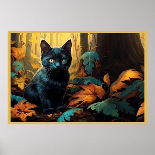 Poster Prowling Through the Woods (Voorkant)