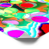 Poster Psychodelische lichten (Hoek)