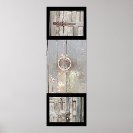 Poster : puertas van chauffeurs (Voorkant)