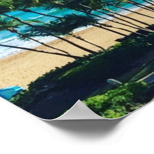 Poster Puerto Rico (Hoek)