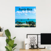 Poster Puerto Rico (Thuiskantoor)