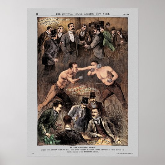 Poster Pugilistic (Voorkant)