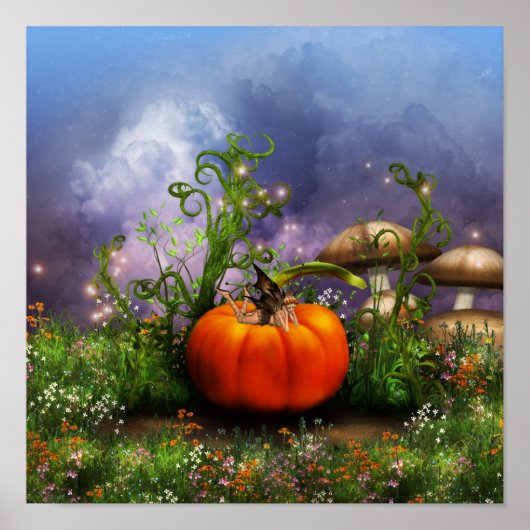 Poster Pumpkin Pixie (Voorkant)