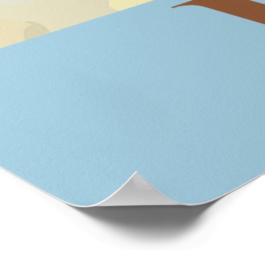  Poster Punch en Judy, voeg tekst toe (Hoek)