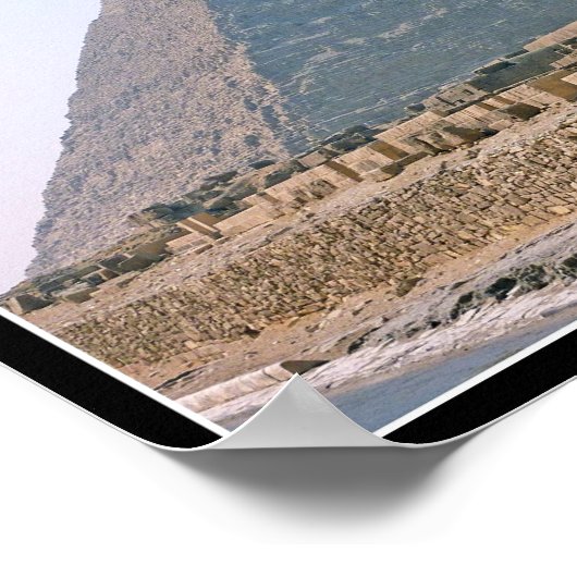 Poster: Pyramide van Khafre Poster (Hoek)