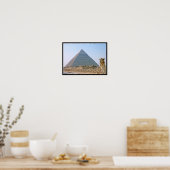 Poster: Pyramide van Khafre Poster (Keuken)
