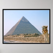 Poster: Pyramide van Khafre Poster (Voorkant)