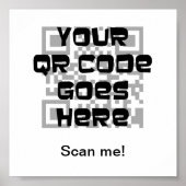 Poster QR-code (Voorkant)