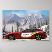 poster raceauto (Voorkant)