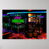 Poster Rad Mall "Club NEON" (Voorkant)