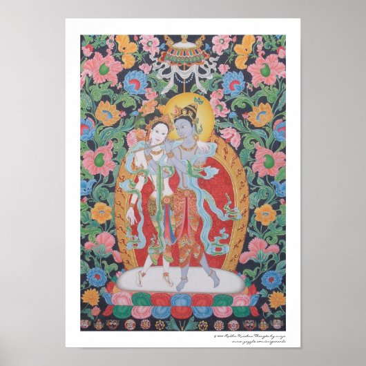 Poster Radha-Krishna (Voorkant)