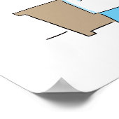 Poster radioloog Cartoon (Hoek)