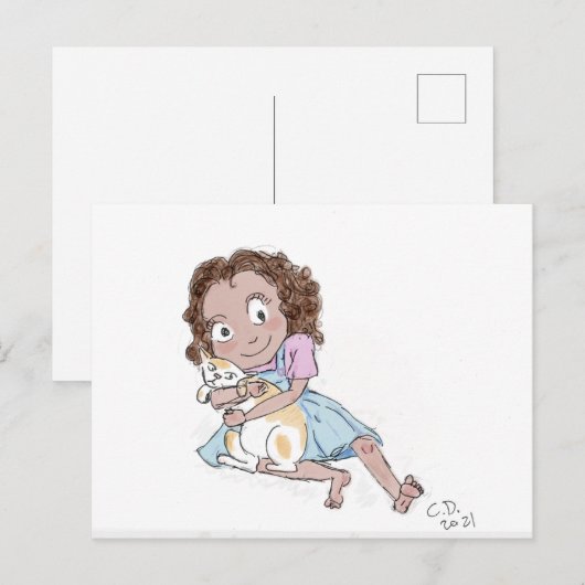 poster ragamuffins briefkaart (Voorkant / Achterkant)