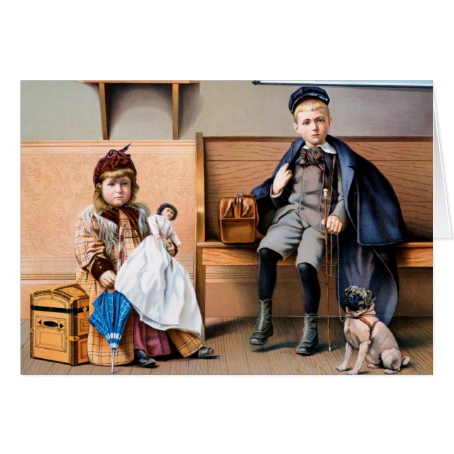 POSTER RAILROAD, 1898 (Voorkant Horizontaal)