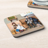 POSTER RAILROAD, 1898 DRANKJES ONDERZETTER (Linkerzijde)