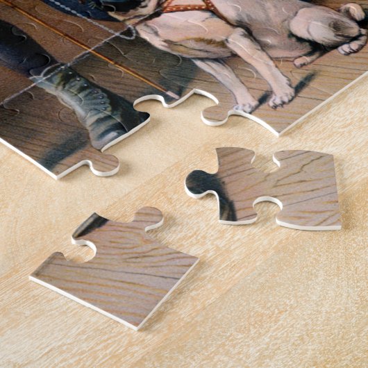 POSTER RAILROAD, 1898 LEGPUZZEL (Zijkant)