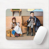 POSTER RAILROAD, 1898 MUISMAT (Met muis)