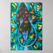 poster "Raining Love" (Voorkant)