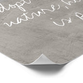 poster Ralph W Emerson citeert natuur foto kunst (Hoek)