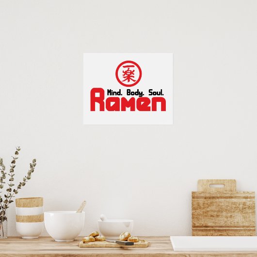 Poster Ramen (Keuken)