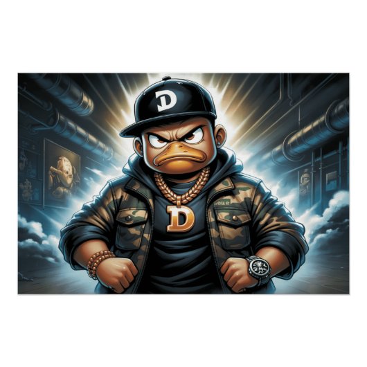 Poster Rap Duck 3 (Voorkant)