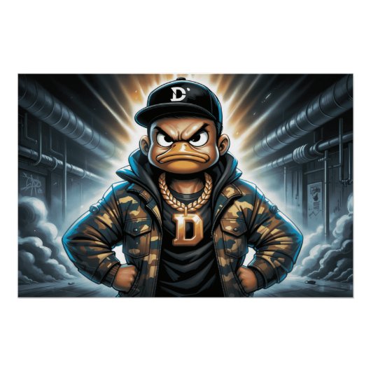 Poster Rap Duck 6 (Voorkant)