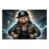 Poster Rap Eend 3 (Voorkant)