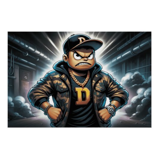 Poster Rap Eend 4 (Voorkant)