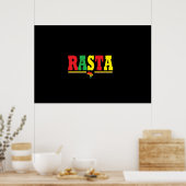 POSTER RASTA REGGAE (Keuken)