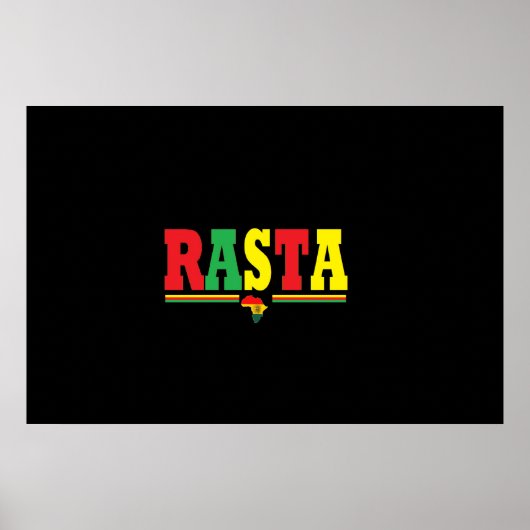 POSTER RASTA REGGAE (Voorkant)