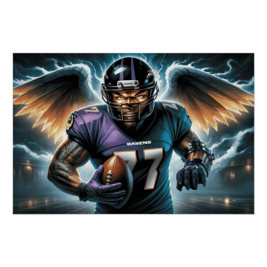 Poster RAVENS 6 (Voorkant)