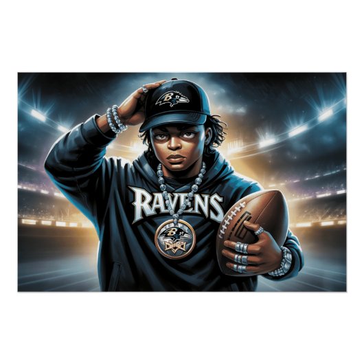 Poster RAVENS 8 (Voorkant)