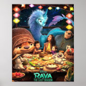 Poster Raya en de laatste draak esthetisch (Voorkant)