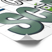 Poster rechter hersenhelft links (Hoek)